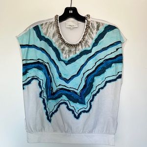 3-1 Phillip Lim Ornate Sleeveless Blouse